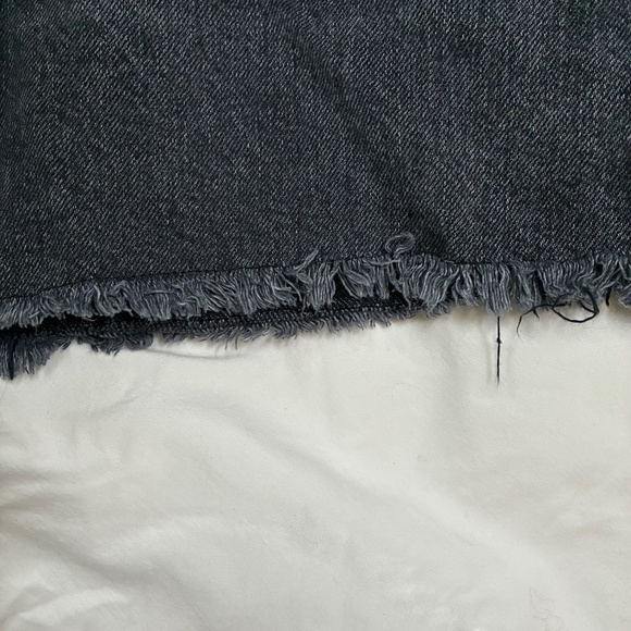 Everlane black denim shorts 25 - Picture 8 of 8